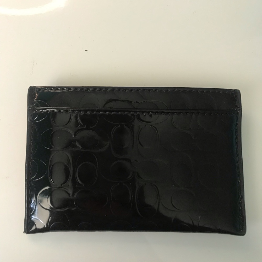 Coach card holder